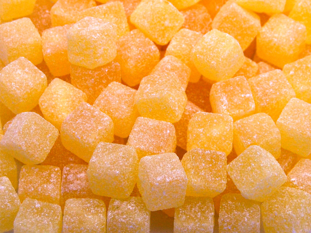 Image result for pineapple chunks sweets