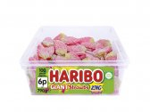 Haribo Giant Strawbs Zing Tub