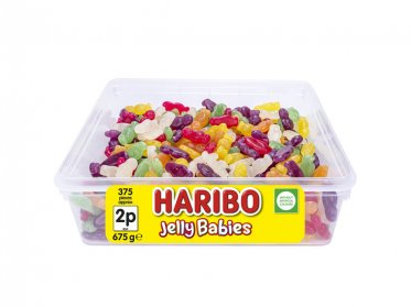 Haribo Jelly Babies Tub