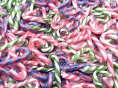 Mini Candy Canes Multicoloured