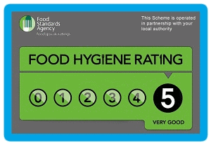 Food hygiene rating: 5 - very good